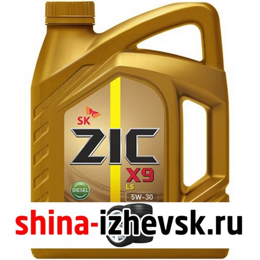 Моторное масло для автомобиля Zic X9 5W30 4л в Ижевске